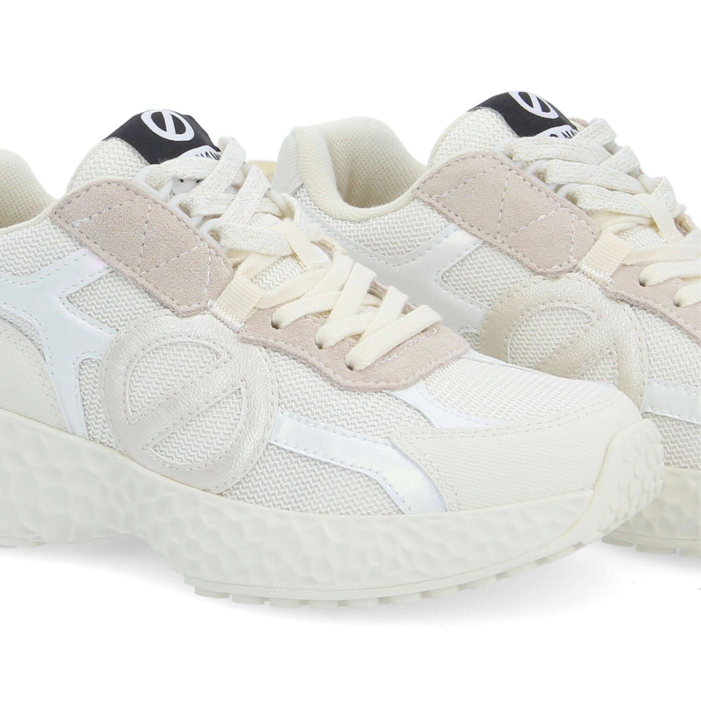 CARTER 2.0 RUNNER W - KNIT/STAMP/SDE - BIANCO SPORCO